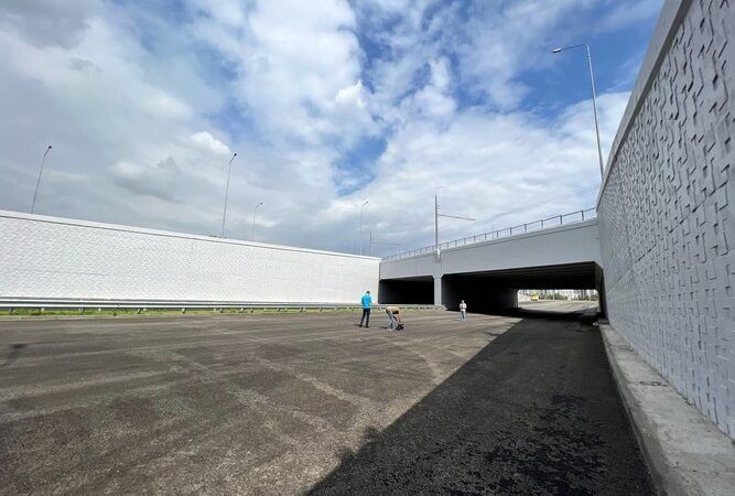 Заливка мостов и тоннелей Вознесенского тракта